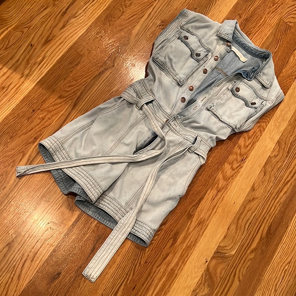 Happy Nature 00 denim romper